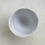 Vase 02 en grès H 27cm - Blanc beige Lola Moreau chez Brutal Ceramics