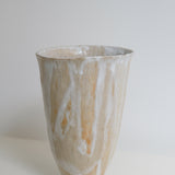 Vase 01 en grès H 27cm - Blanc beige Lola Moreau chez Brutal Ceramics