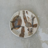 Assiette creuse en grès "Hun 01" D 22cm d'Asterisque chez Brutal Ceramics