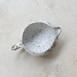 Cruche à eau en terre glanée 500ml- Blanc mat par Potry pour Brutal Ceramics