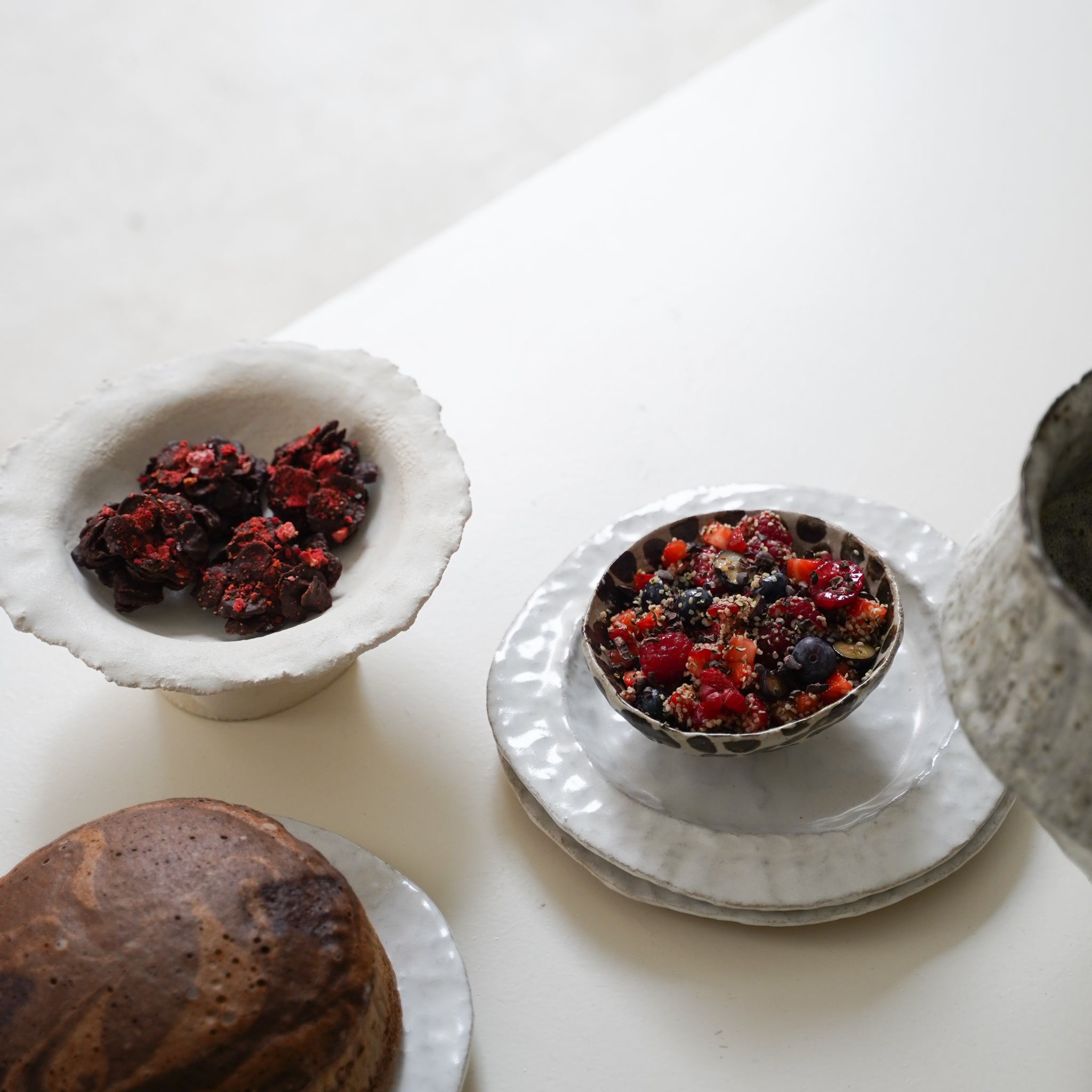 Atelier sur le Goûter Naturopatique avec Marine Constantieux / 4 mai de 17h30 à 19h30 chez Brutal Ceramics