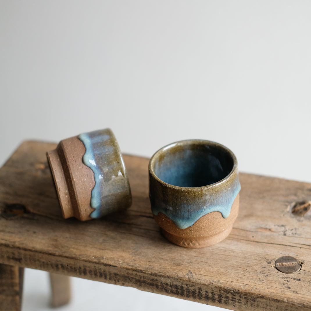 les tasses Mastushiro Yaki faites au Japon par Asemi chez Brutal Ceramics