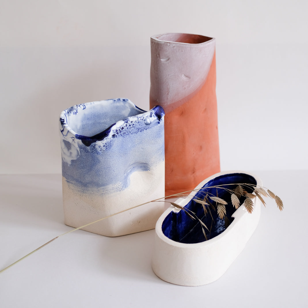 Vase Omata_03 par Emmanuelle Roule chez Brutal Ceramics