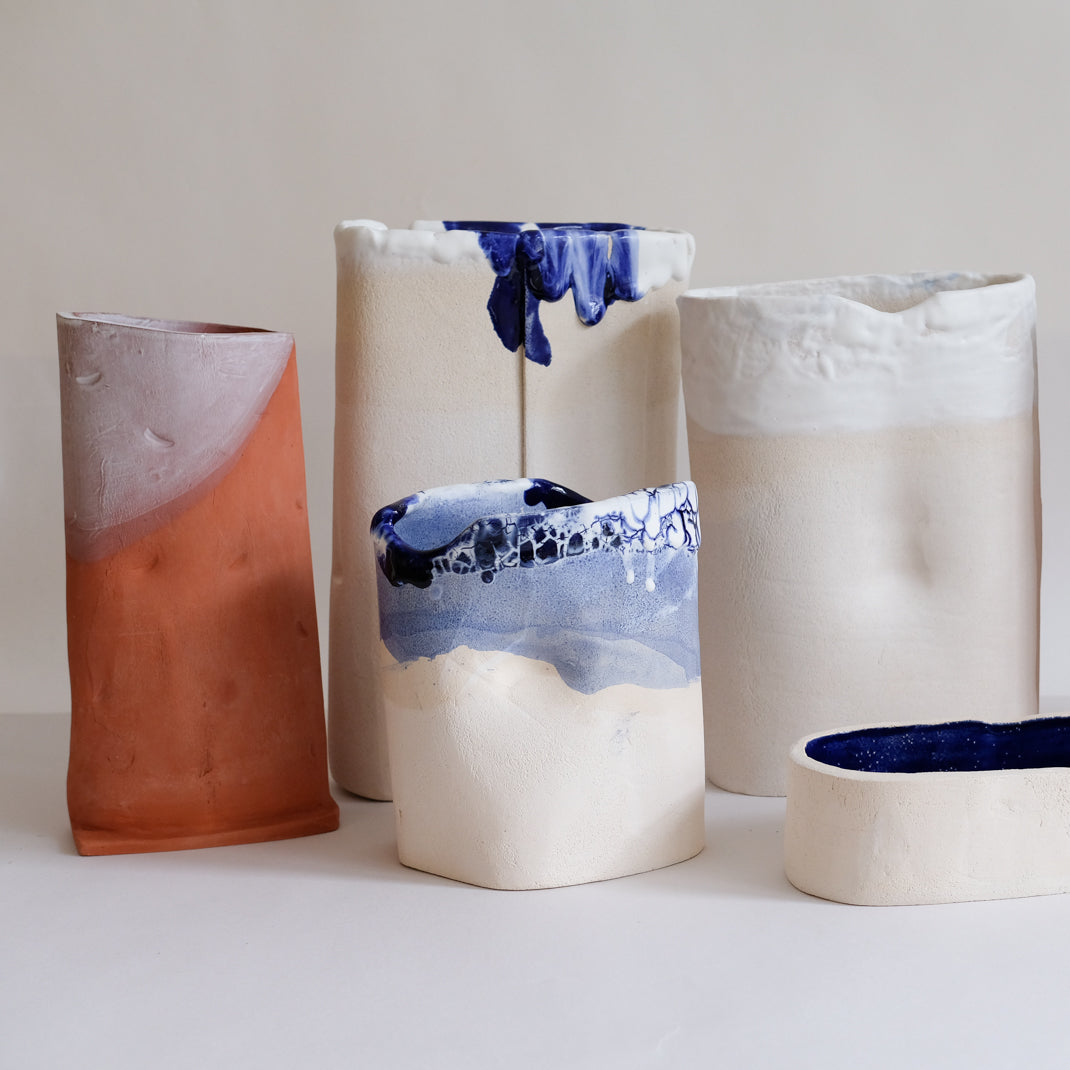 Vase Kume_27 d'Emmanuelle Roule chez Brutal Ceramics