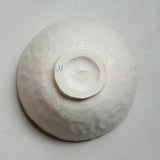 Bol en grès blanc chamotté par Judith Lasry chez Brutal Ceramics
