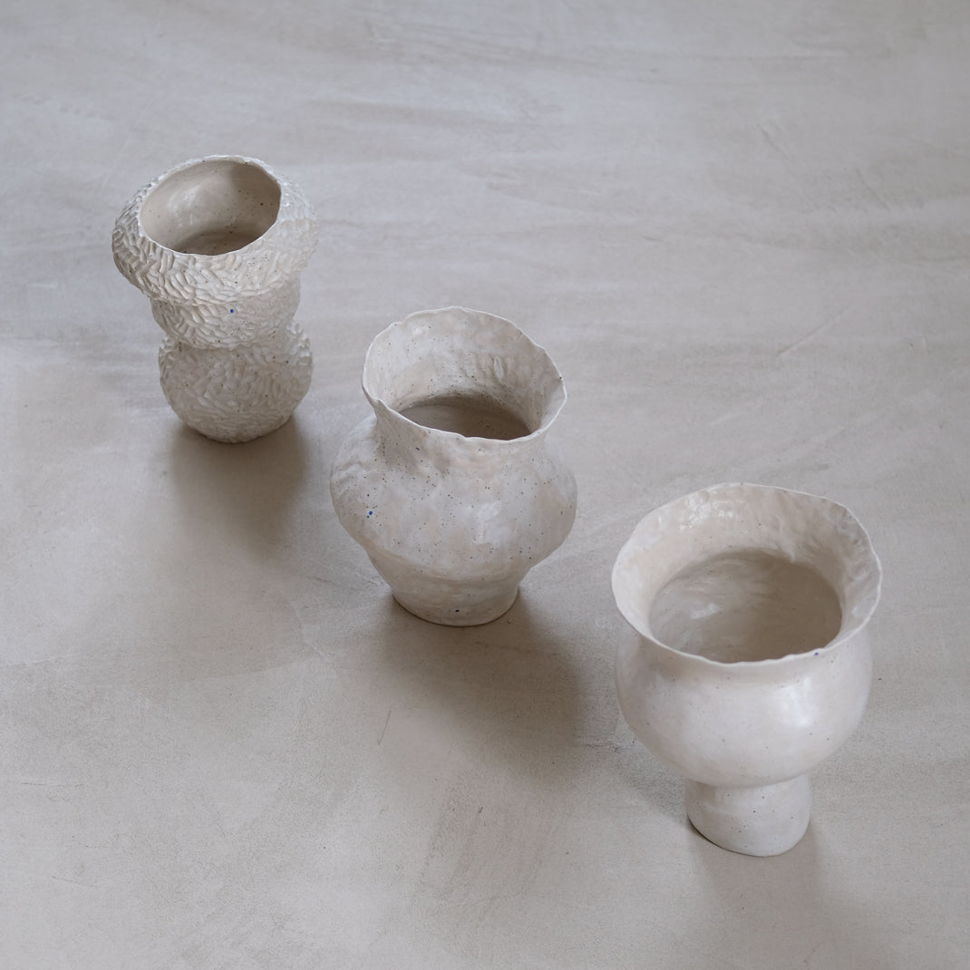 Vase de Lucile Boudier chez Brutal Ceramics 