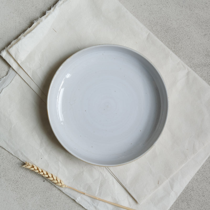 Assiette creuse D20cm grès par No Ceramic chez Brutal Ceramics