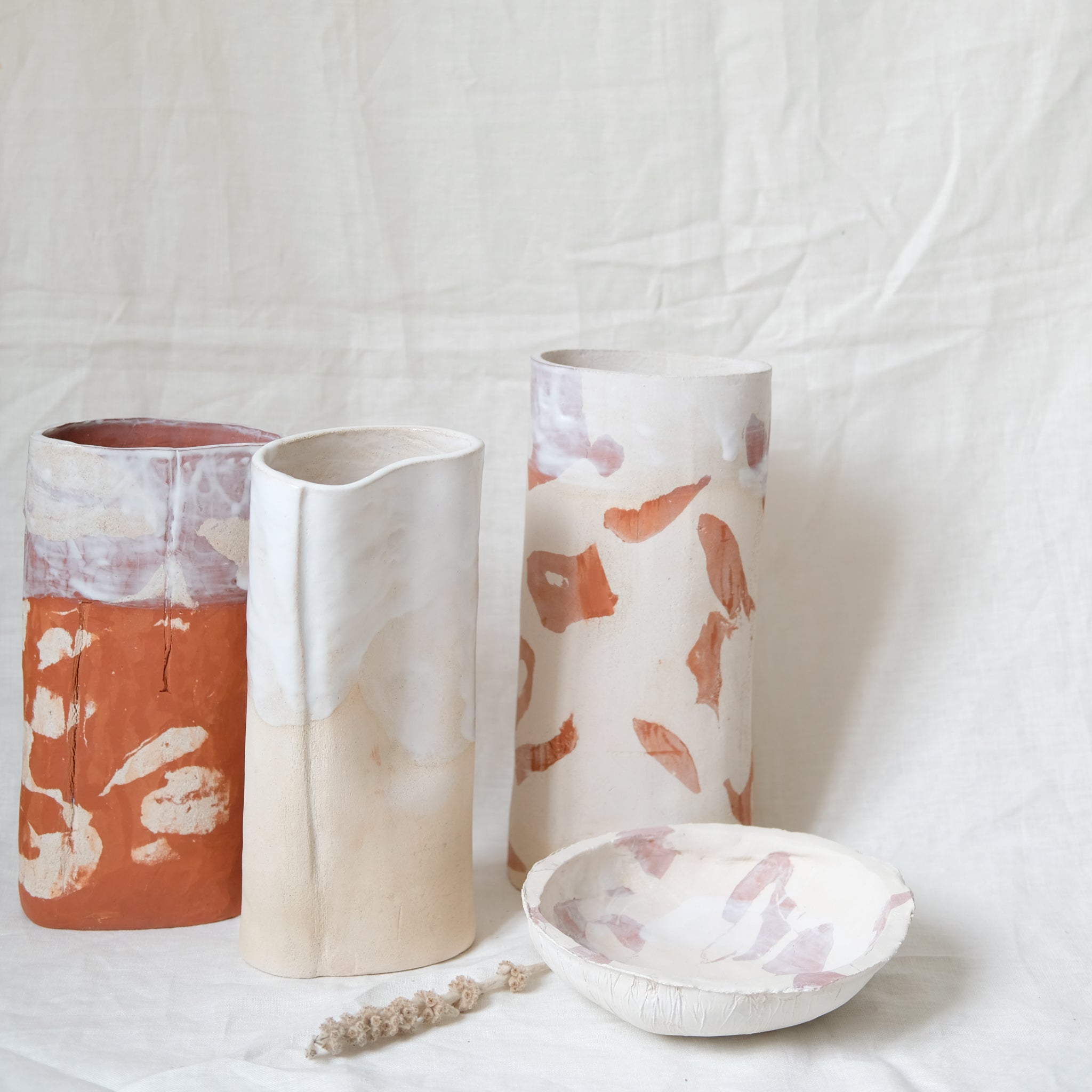 Vase OMOTA_07 d'Emmanuelle Roule chez Brutal Ceramics