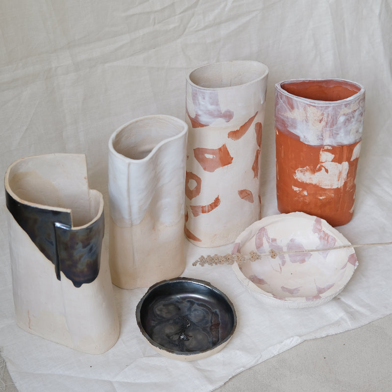 Vase ETO_02 d'Emmanuelle Roule chez Brutal Ceramics