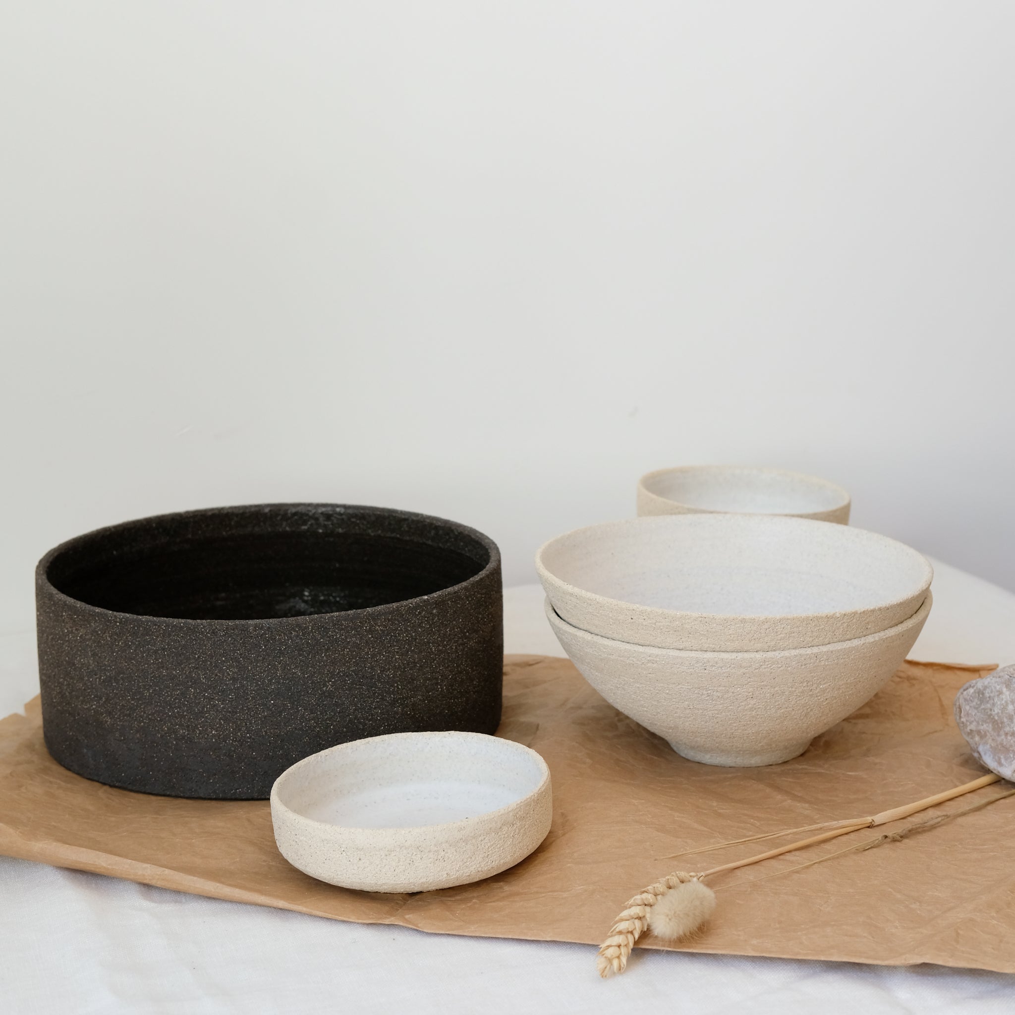 Bol en grès par Pauline Boisaubert chez Brutal Ceramics
