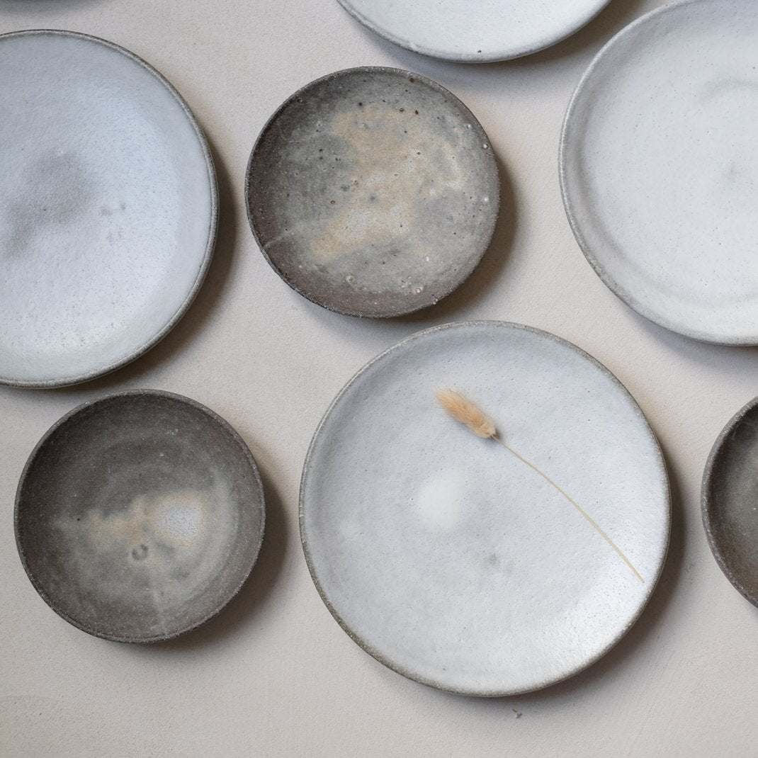 Assiette faite exclusivement par Benoit Audureau pour Brutal Ceramics