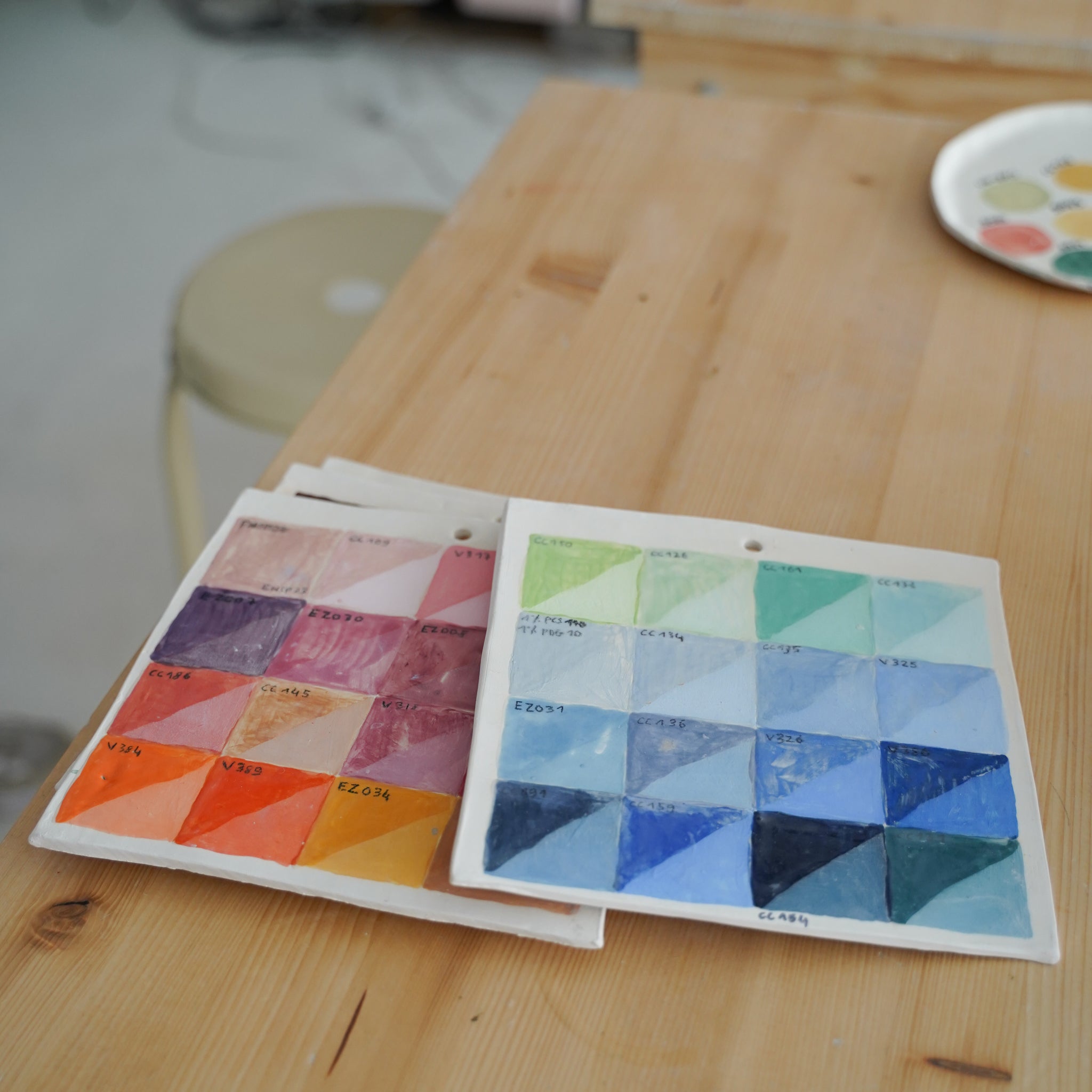 Atelier de peinture sur assiettes avec Samantha Kerdine / 25 avril de 18h30 à 20h00
