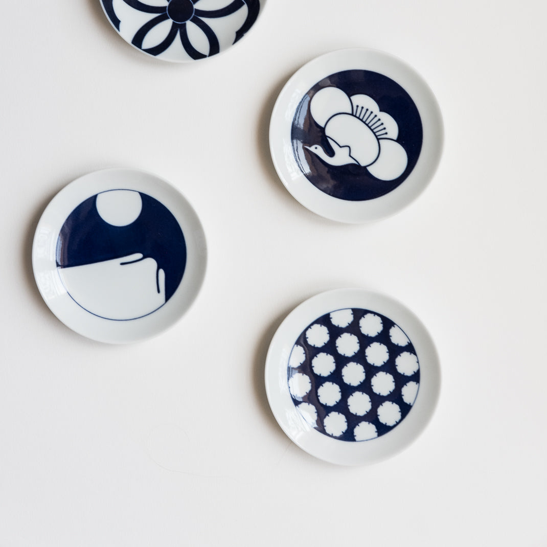 Petite assiette "neige"du fabricant japonais Kihara chez Brutal 