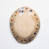 Assiette grand format, pièce unique du potier japonais Shun Kadohashi pour Brutal Ceramics
