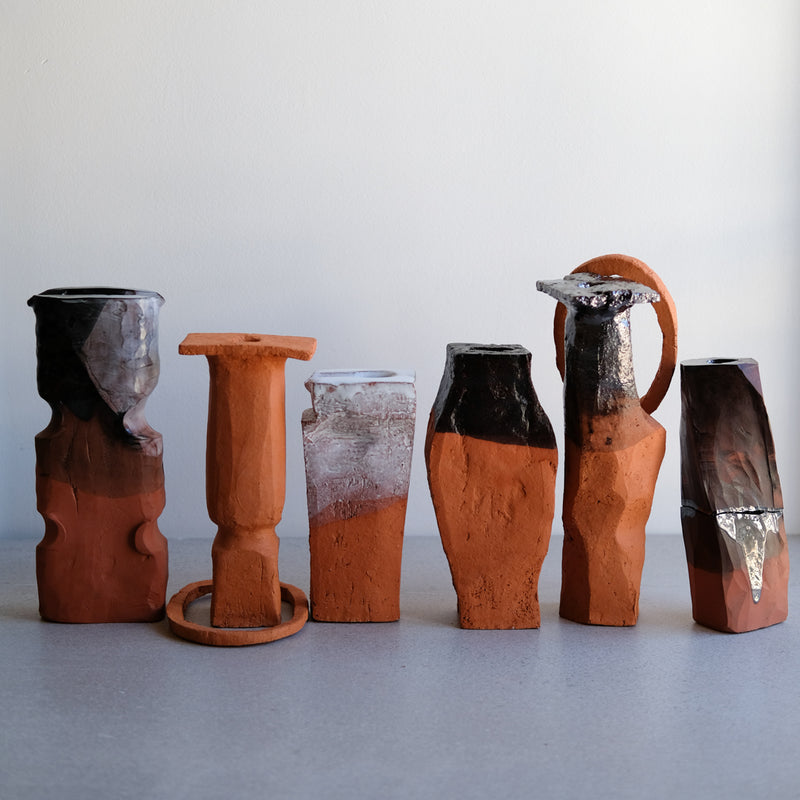 Vase Nando_04 d'Emmanuelle Roule chez Brutal Ceramics