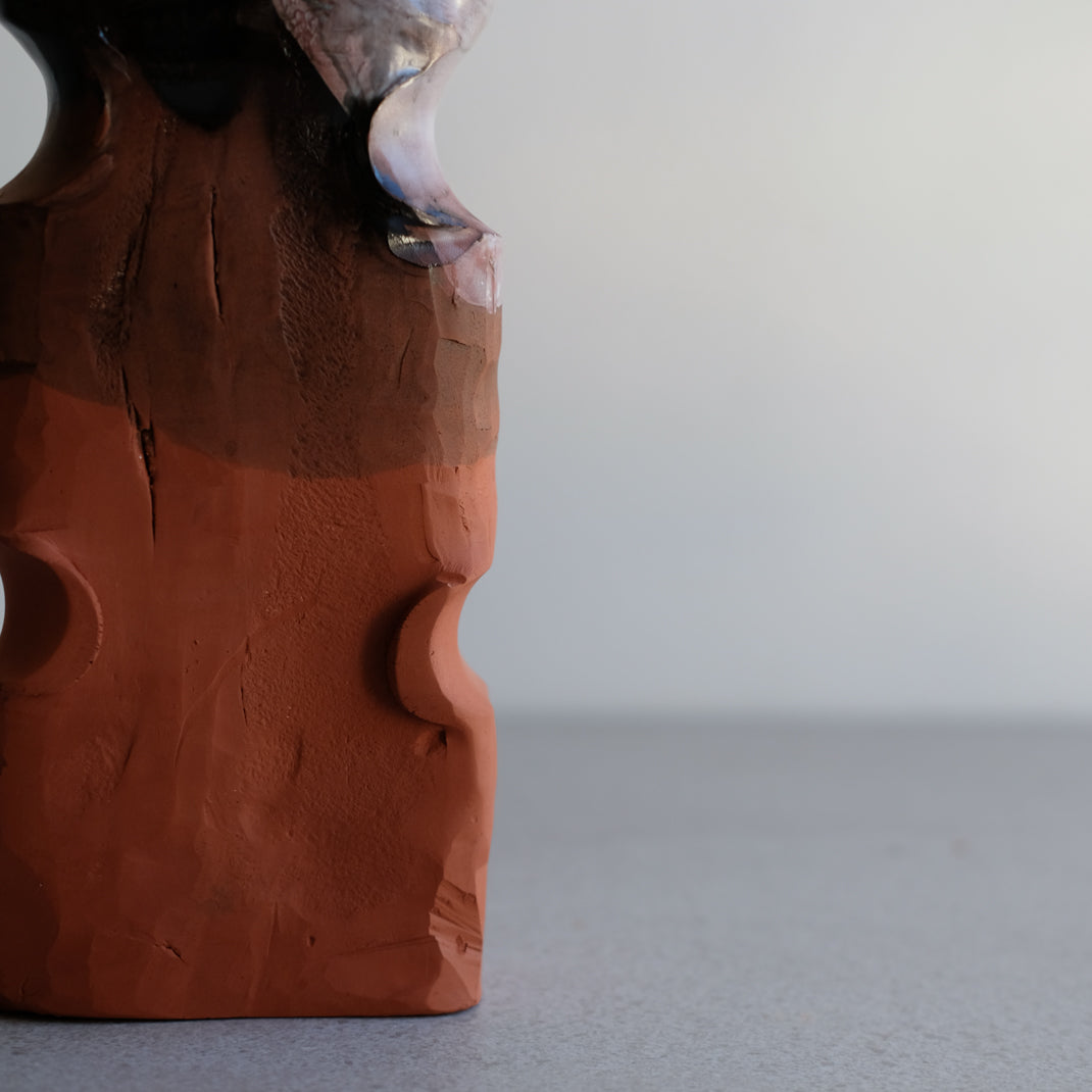 Vase Kume_16 d'Emmanuelle Roule chez Brutal Ceramics