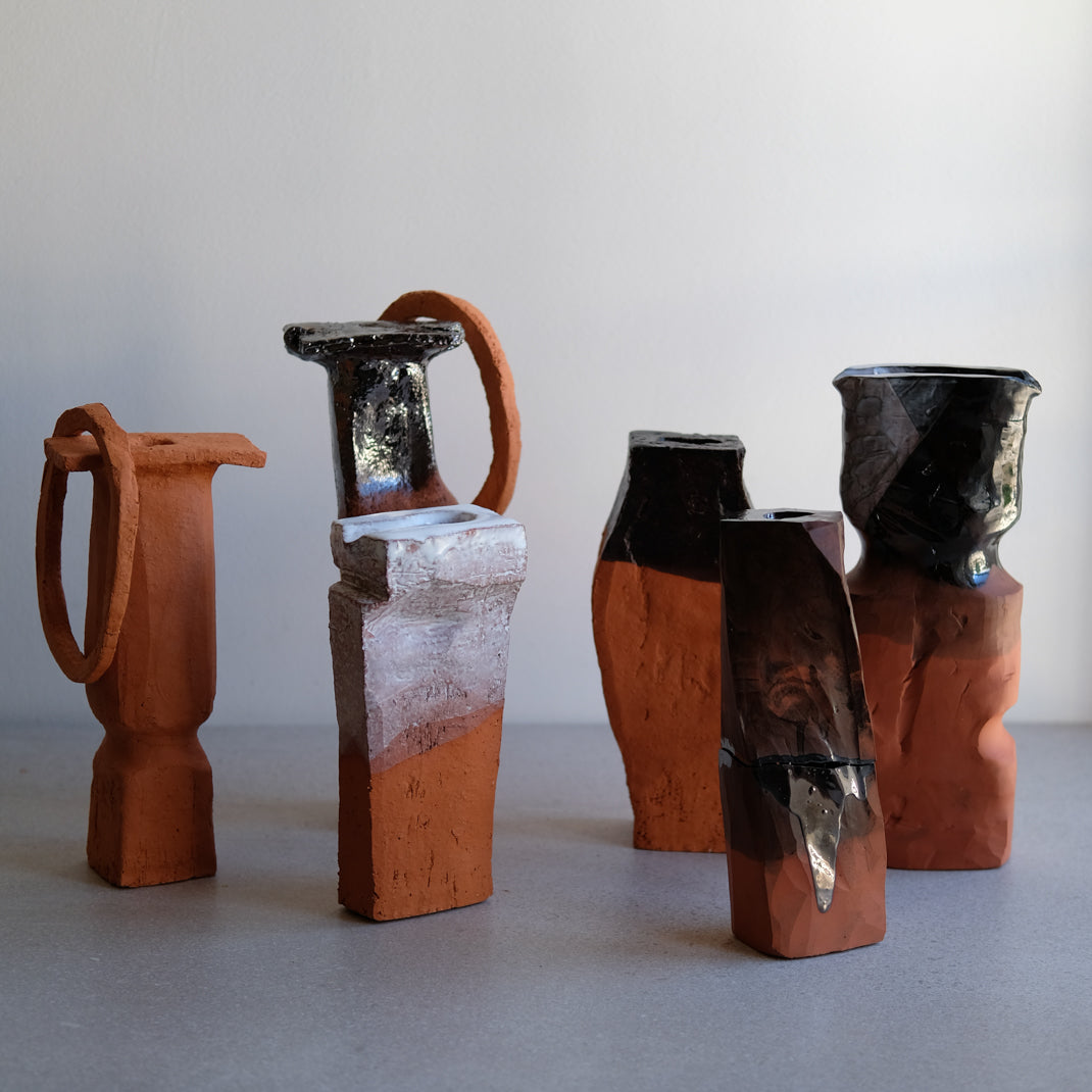 Vase Nando_04 d'Emmanuelle Roule chez Brutal Ceramics
